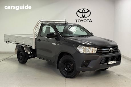 Silver 2020 Toyota Hilux Cab Chassis Workmate