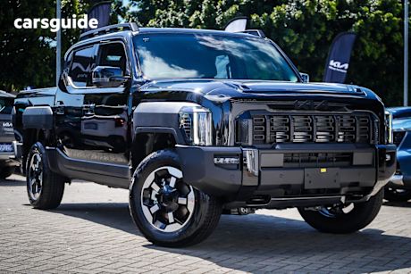 Black 2025 Kia Tasman Double Cab Pick Up X-Line (4X4) (0.9T) Bdy Fender