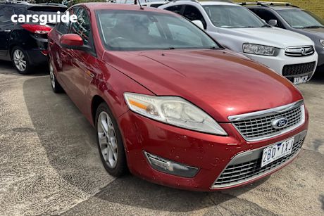 Orange 2008 Ford Mondeo Hatchback Tdci