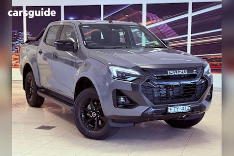 Grey 2025 Isuzu D-MAX Crew Cab Utility X-Rider (4X4)