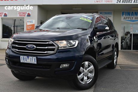 Blue 2020 Ford Everest Wagon Ambiente (Rwd 5 Seat)