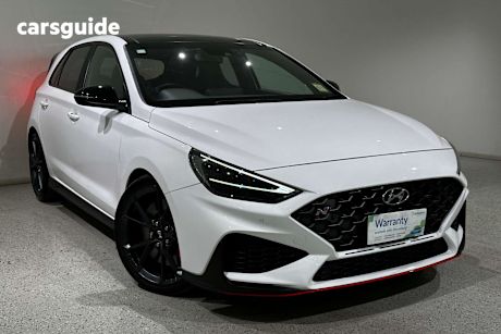 White 2023 Hyundai I30 Hatchback N Premium
