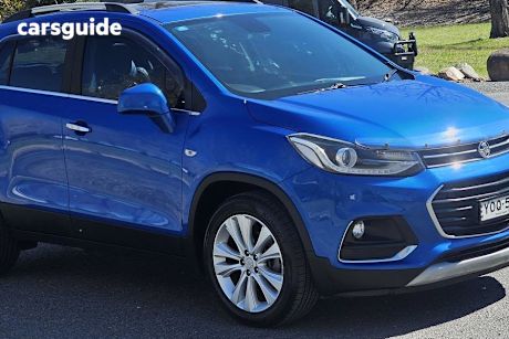 Blue 2018 Holden Trax Wagon Lt