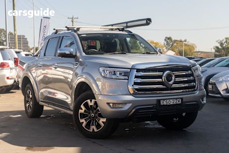 Silver 2021 GWM UTE Dual Cab Utility Cannon-X (4X4)
