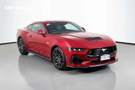 Red 2024 Ford Mustang Fastback Gt 5.0 V8