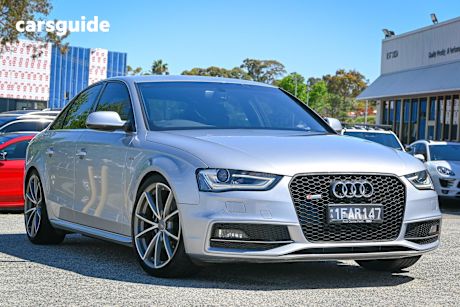 Silver 2015 Audi A4 Sedan 2.0 Tfsi S-Line Quattro