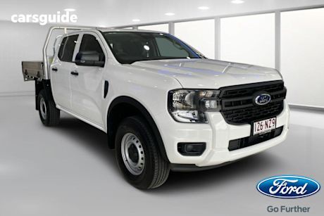White 2025 Ford Ranger Double Cab Chassis Xl 2.0 (4X4)