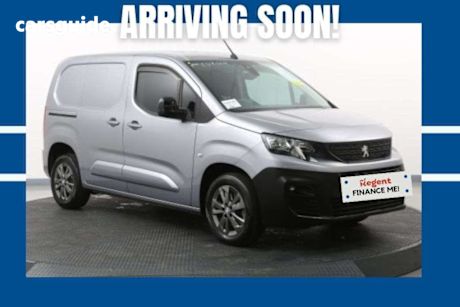 Grey 2023 Peugeot Partner Van Pro Short
