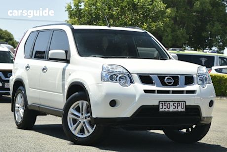 White 2012 Nissan X-Trail Wagon St (Fwd)