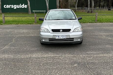 Silver 1999 Holden Astra Hatchback City