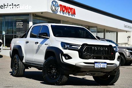 White 2023 Toyota Hilux Double Cab Pick Up Gr-Sport (4X4)