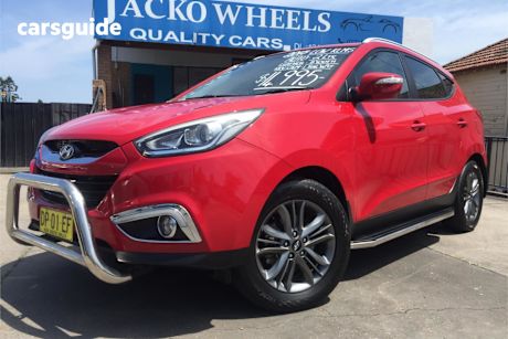 Red 2015 Hyundai IX35 Wagon Se (Fwd)