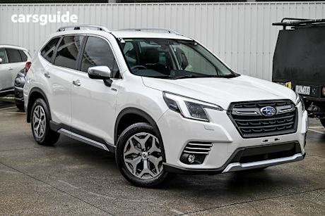 White 2022 Subaru Forester Wagon Hybrid L (Awd)