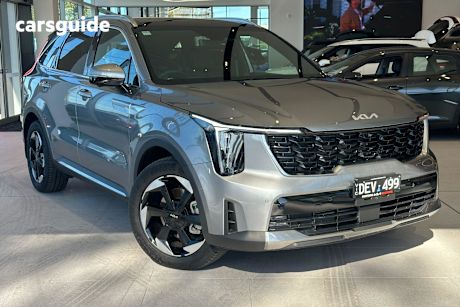 Brown 2025 Kia Sorento SUV SPORT+ 4X4