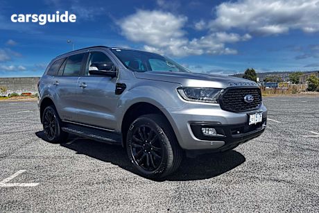 Silver 2021 Ford Everest SUV SPORT 4X4