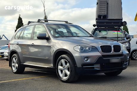 Grey 2008 BMW X5 Wagon Xdrive 30D