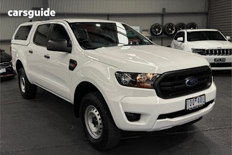 White 2019 Ford Ranger Double Cab Pick Up Xl 2.2 Hi-Rider (4X2)