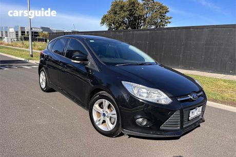 Black 2012 Ford Focus Hatchback Trend