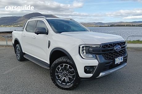 White 2022 Ford Ranger Double Cab Pick Up Wildtrak 2.0 (4X4)