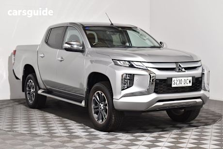 Silver 2022 Mitsubishi Triton Double Cab Pick Up Gls (4X4)