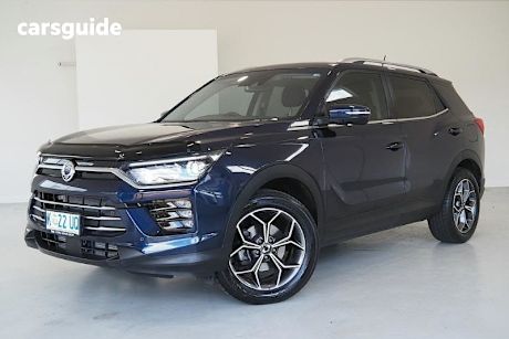 Blue 2023 Ssangyong Korando SUV ELX F