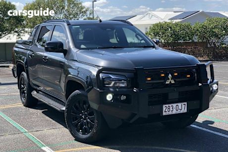 Grey 2024 Mitsubishi Triton Double Cab Pick Up Gsr (4X4)