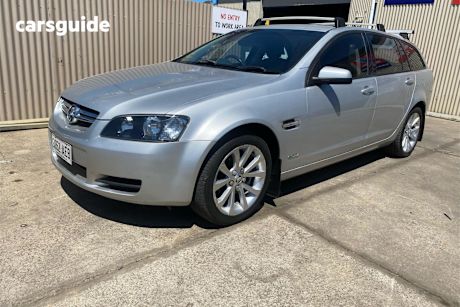 Silver 2009 Holden Commodore Sportswagon Omega