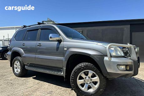 Grey 2007 Toyota Landcruiser Prado Wagon Gxl (4X4)