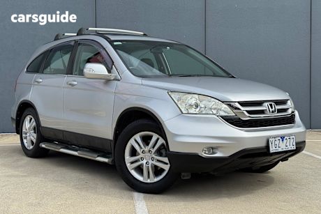 Silver 2010 Honda CR-V Wagon (4X4) Luxury