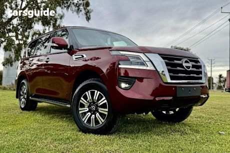 Red 2025 Nissan Patrol Wagon Ti (4X4)