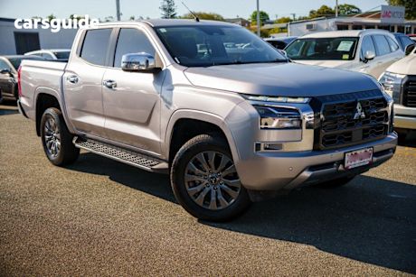 Silver 2024 Mitsubishi Triton Double Cab Pick Up Gls (4X4)