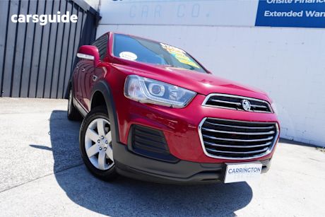 Red 2016 Holden Captiva Wagon 5 Ls (Fwd)