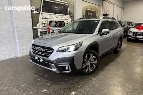 Silver 2021 Subaru Outback Wagon Awd Touring