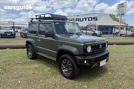 Green 2021 Suzuki Jimny Wagon Lite