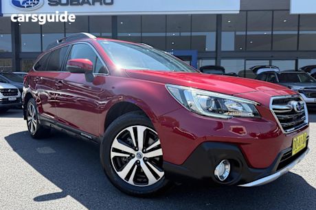 Red 2018 Subaru Outback Wagon 2.5I