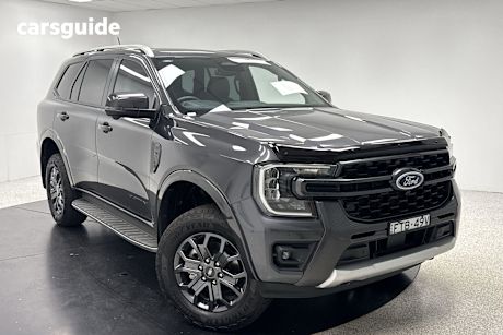 Grey 2023 Ford Everest Wagon Wildtrak Special Edition (4Wd)