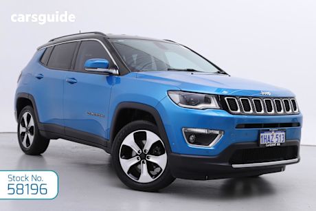 Blue 2020 Jeep Compass Wagon Limited (4X4)