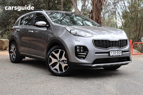 Grey 2017 Kia Sportage Wagon Gt-Line (Awd)