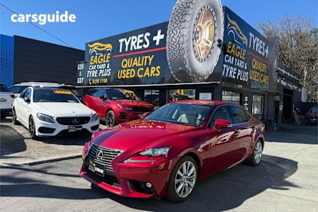 Red 2015 Lexus IS250 Sedan Luxury