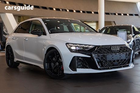 White 2025 Audi RS3 Hatch GY 4WD