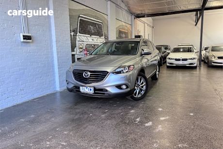 Silver 2014 Mazda CX-9 Wagon Grand Touring