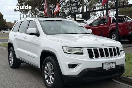 White 2014 Jeep Grand Cherokee Wagon Laredo (4X4)