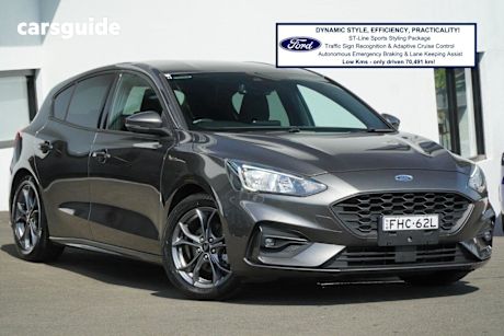 Grey 2019 Ford Focus Hatchback St-Line