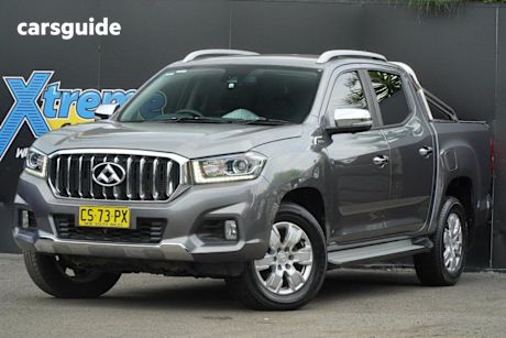 Grey 2019 LDV T60 Double Cab Utility Luxe (4X4)