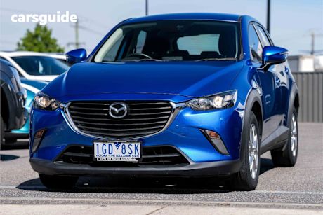 Blue 2015 Mazda CX-3 Wagon Maxx (Fwd)