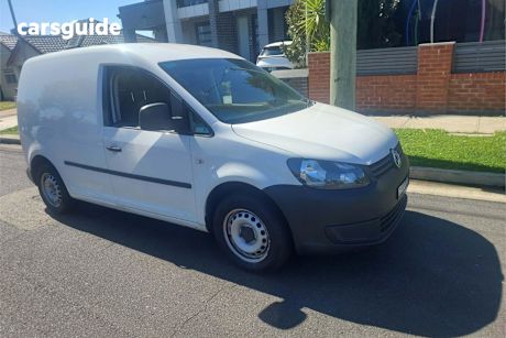 White 2014 Volkswagen Caddy SUV TDI250 TRENDLINE F