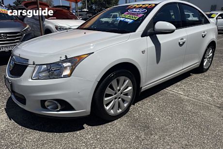 White 2011 Holden Cruze Sedan Cdx