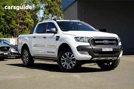 White 2018 Ford Ranger Dual Cab Pick-up Wildtrak 3.2 (4X4) (5 Yr)