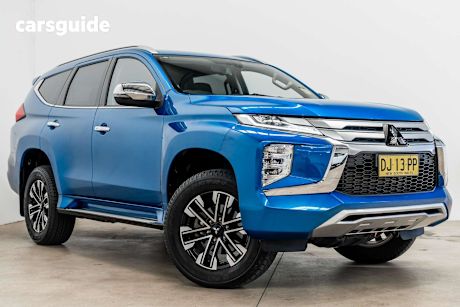 Blue 2023 Mitsubishi Pajero Sport Wagon Gls (4Wd) 7 Seat