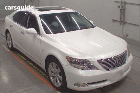 White 2007 Lexus LS Sedan LS600H VERSION S